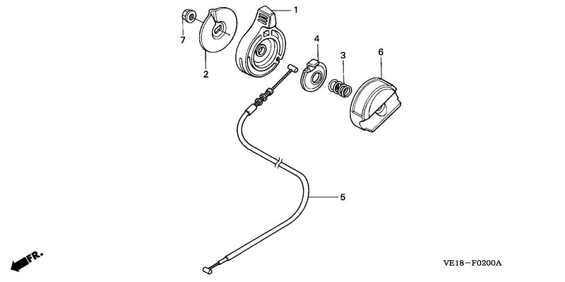THROTTLE LEVER (PDA)