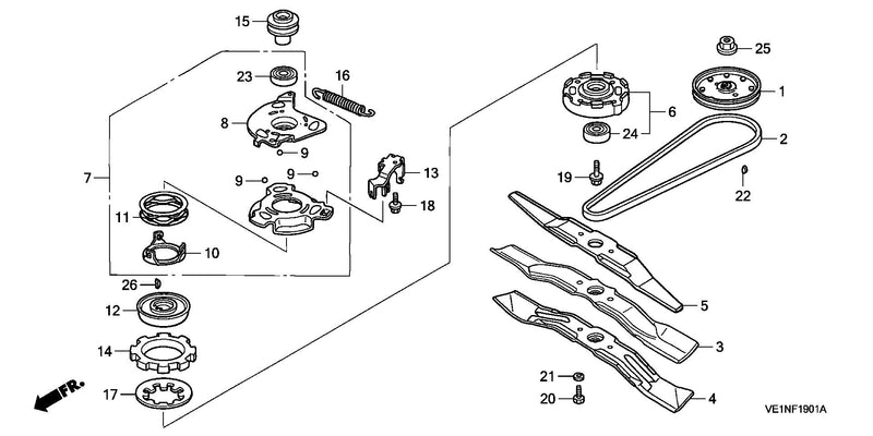 ROTARY BLADE (HXA)