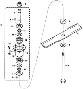 BLADE SPINDLE