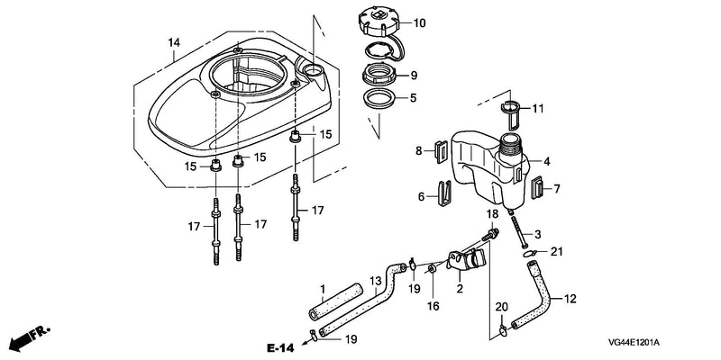 FAN COVER (2)@FUEL TANK