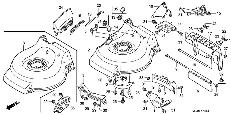 CUTTER HOUSING