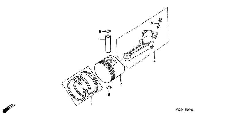 PISTON@CONNECTING ROD