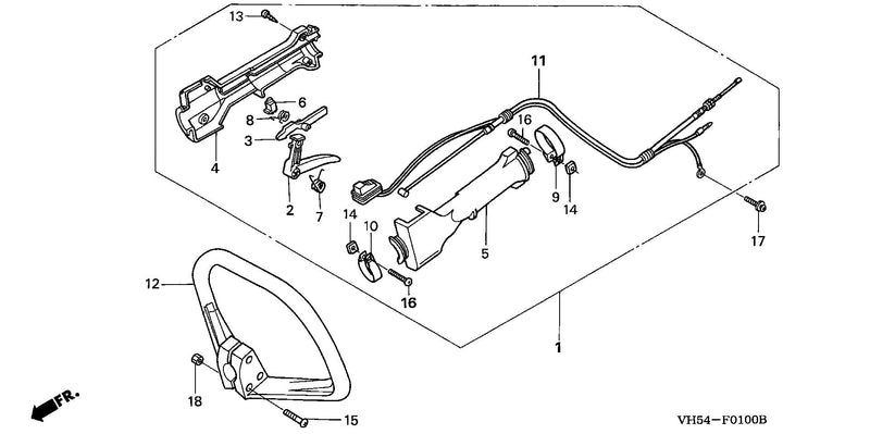 THROTTLE LEVER