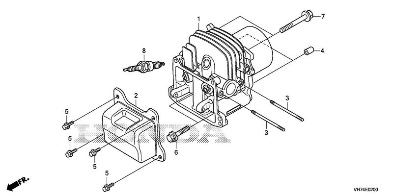 CYLINDER HEAD (HRX217K6)