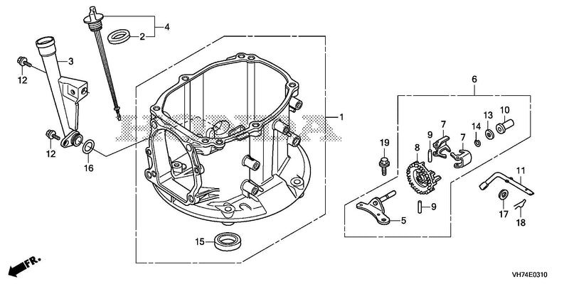 CRANKCASE (HRX217K6)