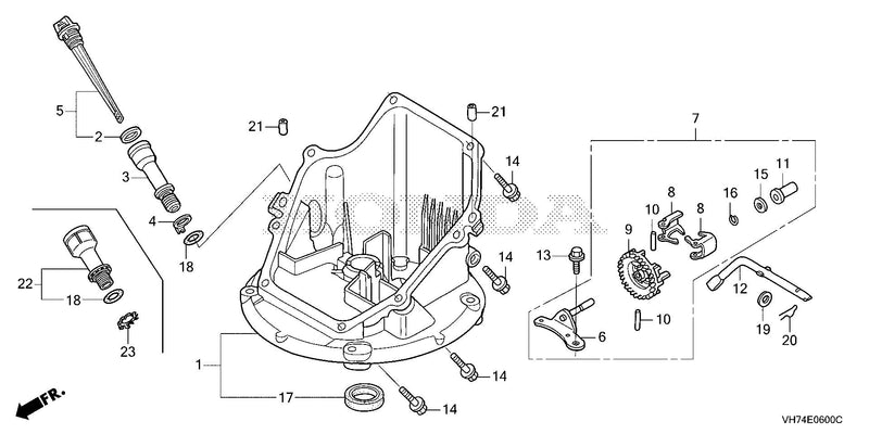 OIL PAN                  (HRX217/K1/K2/K3/K4/K5)