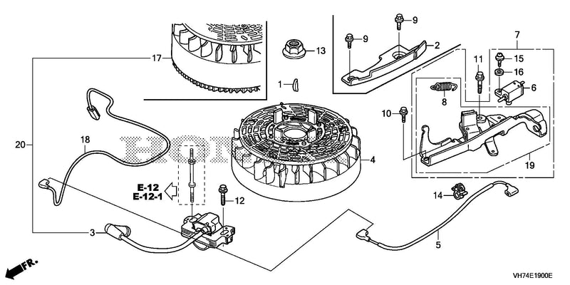FLYWHEEL@IGNITION COIL   (1)