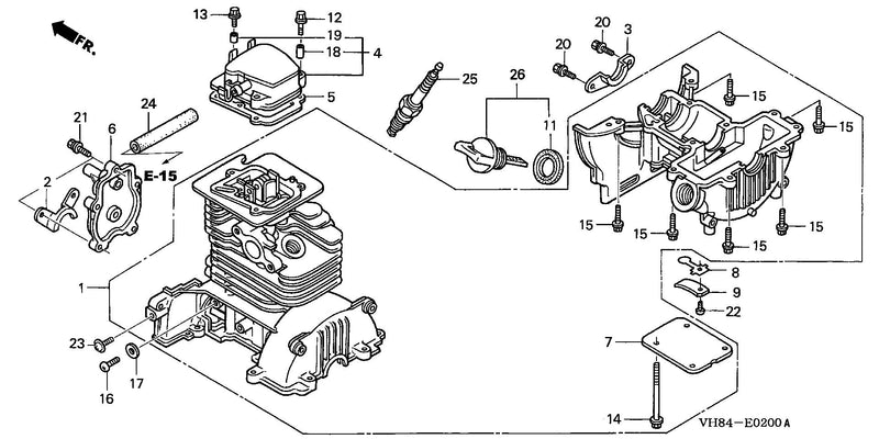 CRANKCASE SET