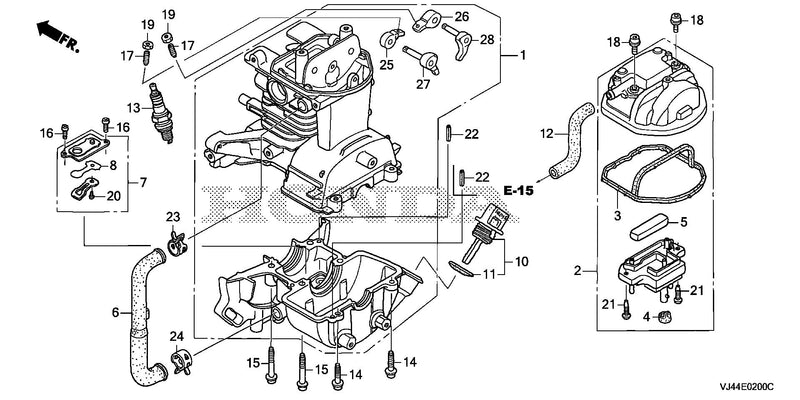 CRANKCASE SET