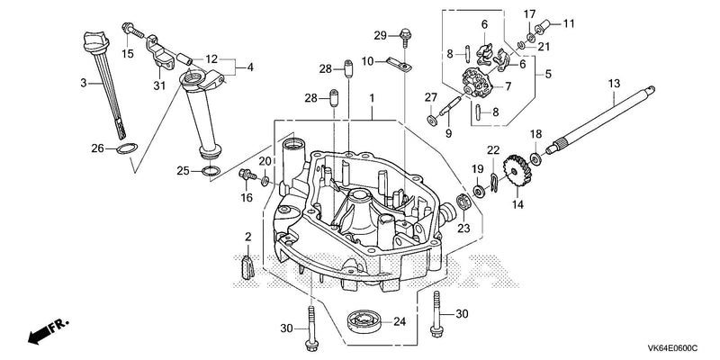 OIL PAN                  (HDAH/HXA/HXC/HXPH/HXCH/HDPH)