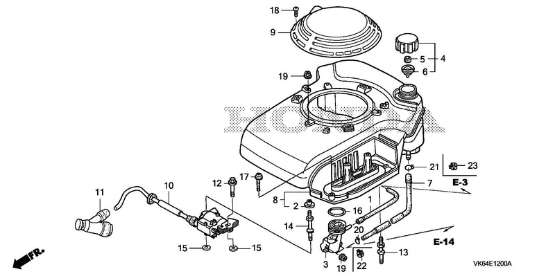 FAN COVER (HRC216K2)     (HXA, HXC)