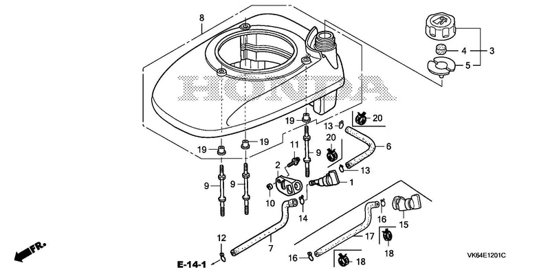 FAN COVER (HRC216K2)     (PDA)