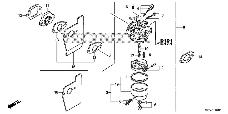 CARBURETOR (PDA)