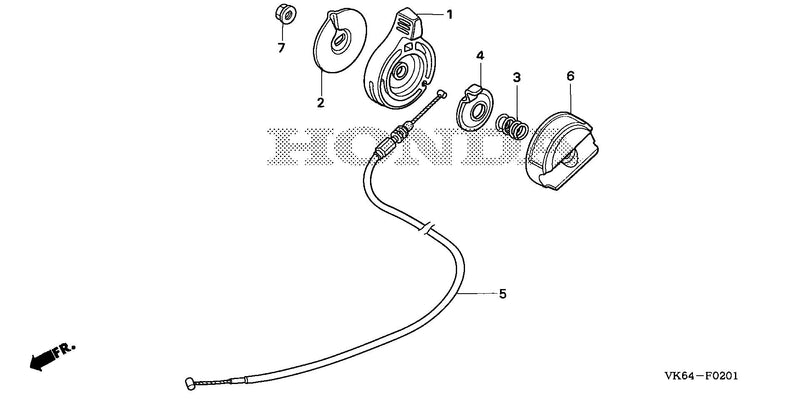 THROTTLE LEVER (PDA)