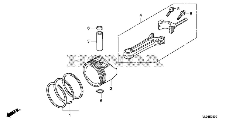 PISTON@CONNECTING ROD