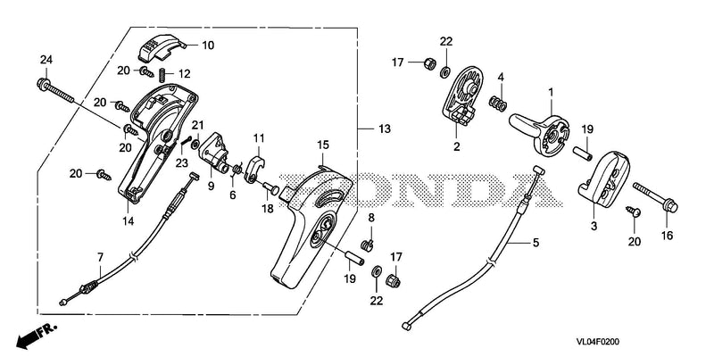 THROTTLE LEVER