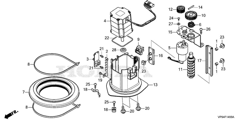 WORK MOTOR@HEIGHT ADJUST MOTOR
