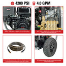 Simpson Water Blaster 4200 PSI 4.0 GPM Honda GX390 Gas Pressure Washer (WB4200-S)