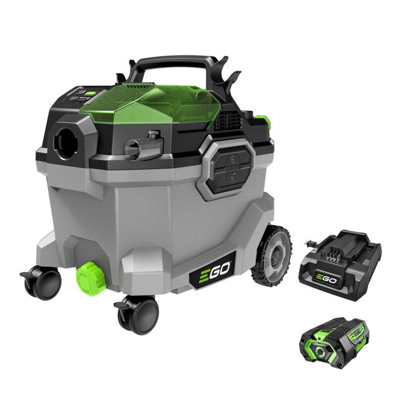 EGO Power+ WDV0904 9 Gallon Wet/Dry Vacuum with 5.0Ah Battery and 320W Charger