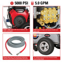 Simpson Water Shotgun 5000 PSI 5.0 GPM Honda GX690 Gas Pressure Washer (WS5050H-S)