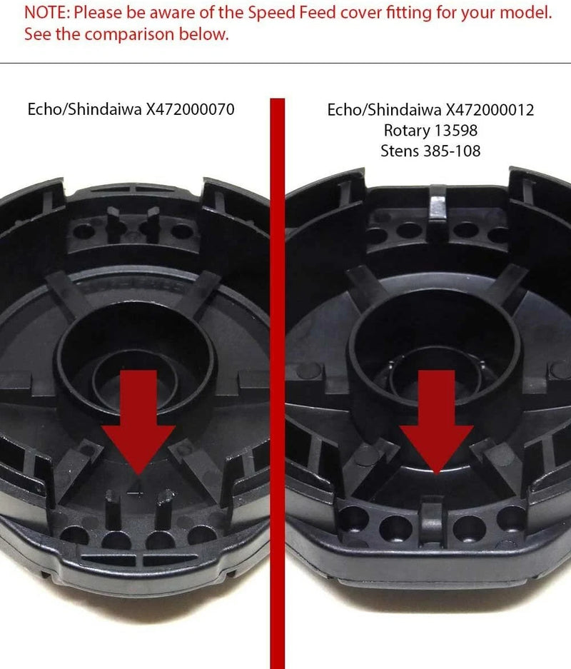 Echo / Shindaiwa X472000012 Lid Cover Bump Cap for Speed Feed 375 Trimmer Head