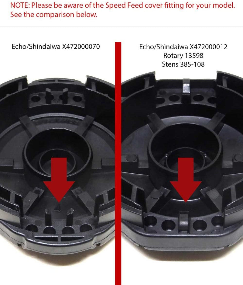 Echo X472000070 Head Cover Drum Lid Cap for Speed Feed 400 Trimmer Head