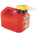 No-Spill 1415 1.25 Gallon Poly Gas Can (CARB Compliant), Red