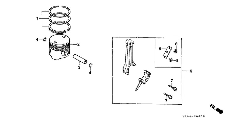 PISTON@CONNECTING ROD