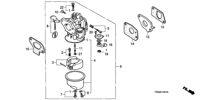 WB15    CARBURETOR
