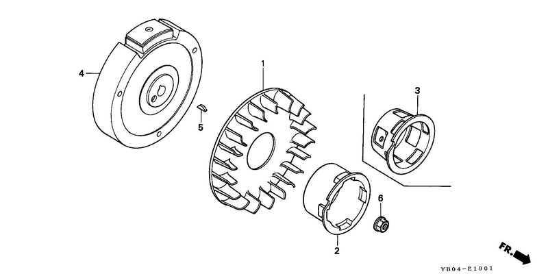 WB15    FLYWHEEL