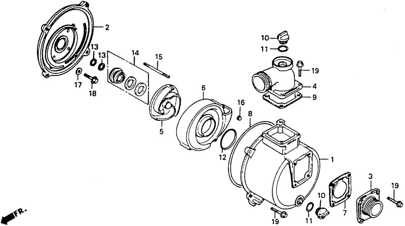 WB/WD30XCASING@IMPELLER