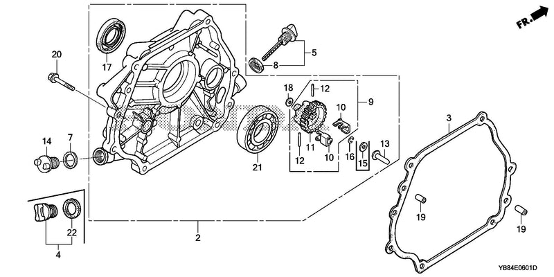 CRANKCASE COVER          (WT30XK1/K2/K3/K4)