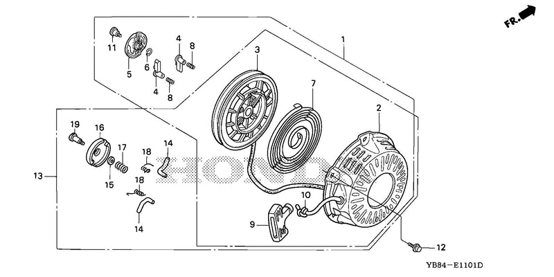 RECOIL STARTER           (WT20XK2/K3)