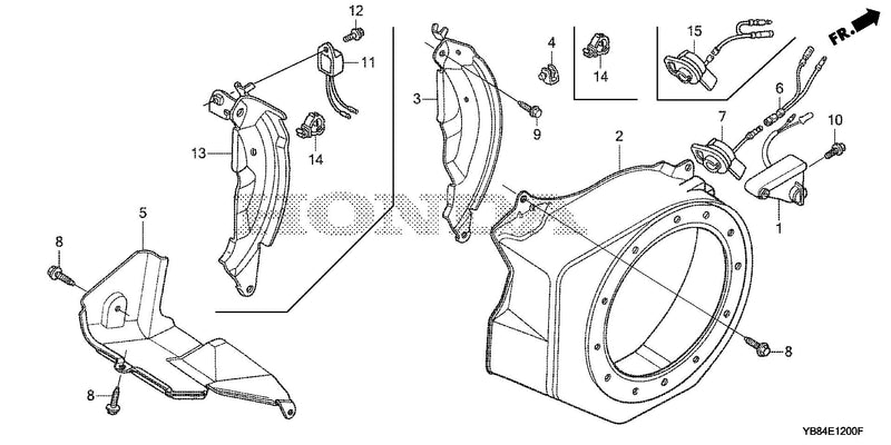 FAN COVER                (WT20XK1/K2/K3/K4)
