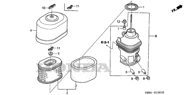 AIR CLEANER              (WT30XK1/K2/K3)