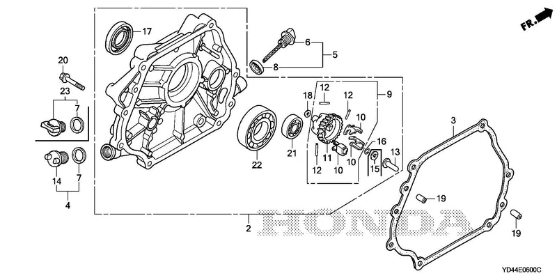 CRANKCASE COVER