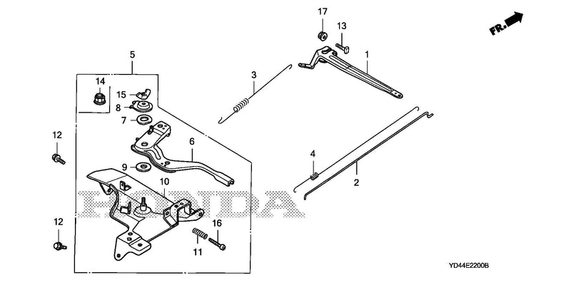 GOVERNOR ARM