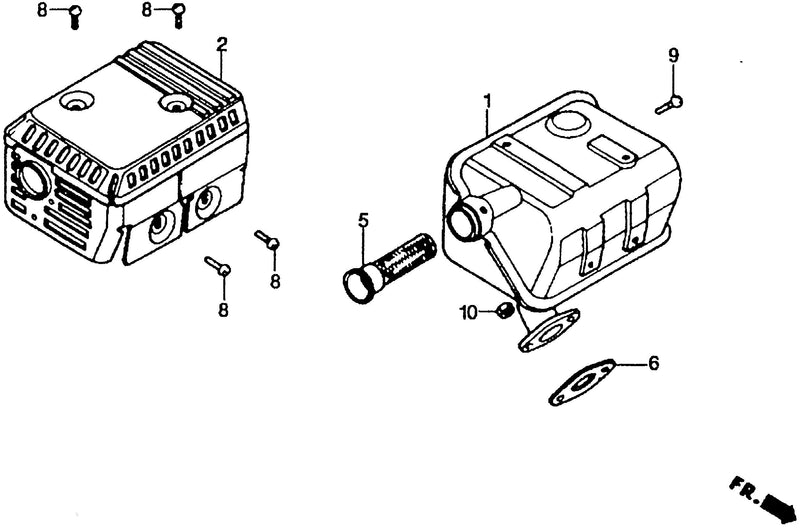 MUFFLER (STANDARD)