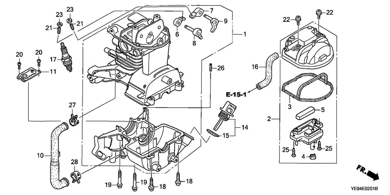 CRANKCASE SET (WX10K1)