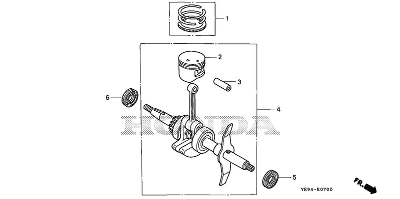 PISTON@CRANKSHAFT (WX10)