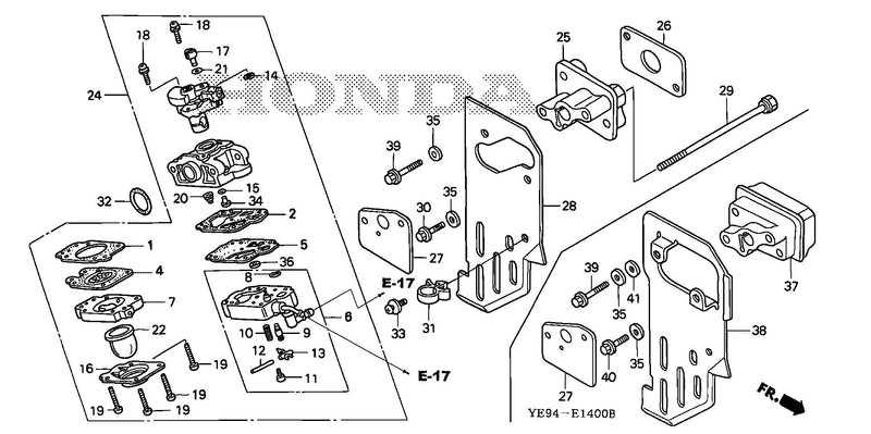 CARBURETOR (WX10)