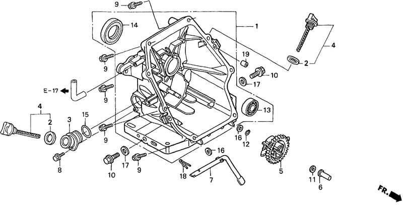 CRANKCASE COVER