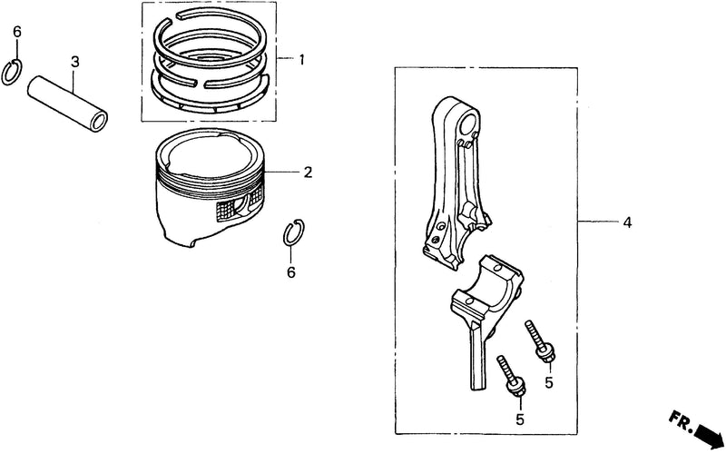 PISTON@CONNECTING ROD