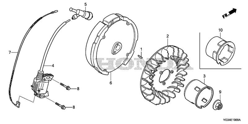 FLYWHEEL@IGNITION COIL