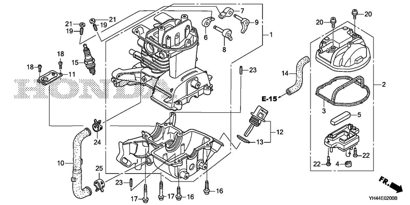 CRANKCASE SET (WX10T)