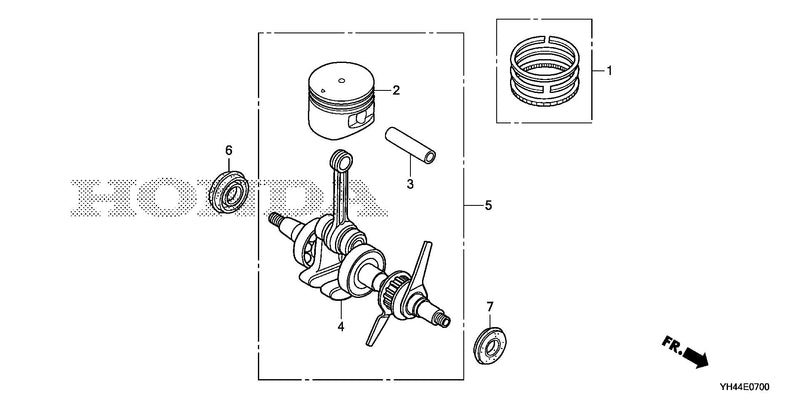 CRANKSHAFT@PISTON (WX10T)