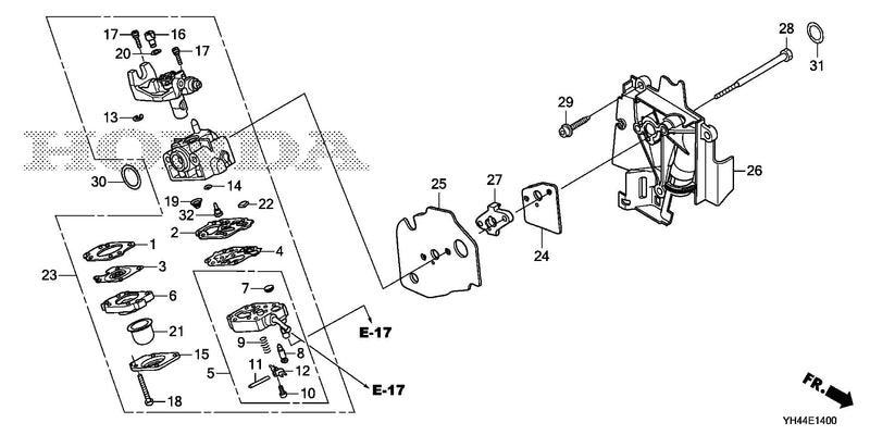 CARBURETOR (WX10T)