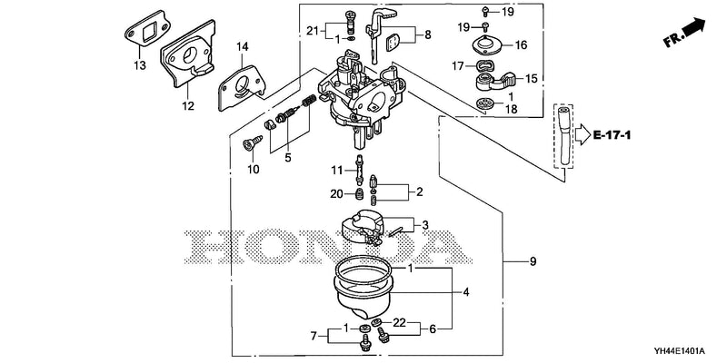 CARBURETOR (WX15T)