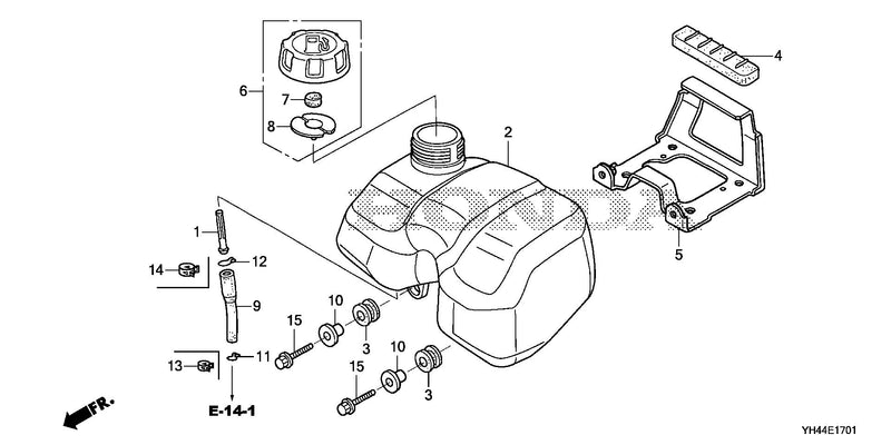 FUEL TANK (WX15T)