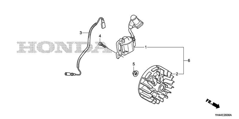 FLYWHEEL@IGNITION COIL   (WX10T)